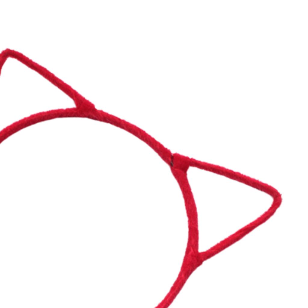 Cat Ear Headbands Cartoon Hairbands Candy Color Hair Hoop Headbands Cosplay Party Hair Accessory for Party