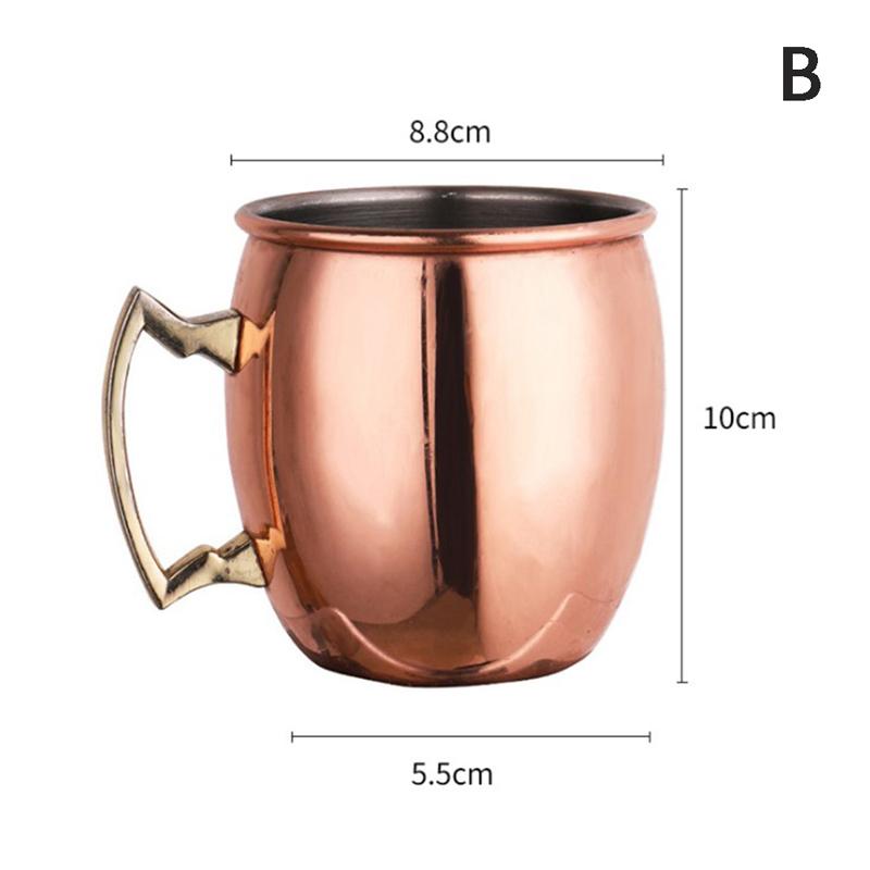 Stal nierdzewna Moscow Mule Drink Coffee Czekoladowy kubek do herbaty i prezenty na filiżanki