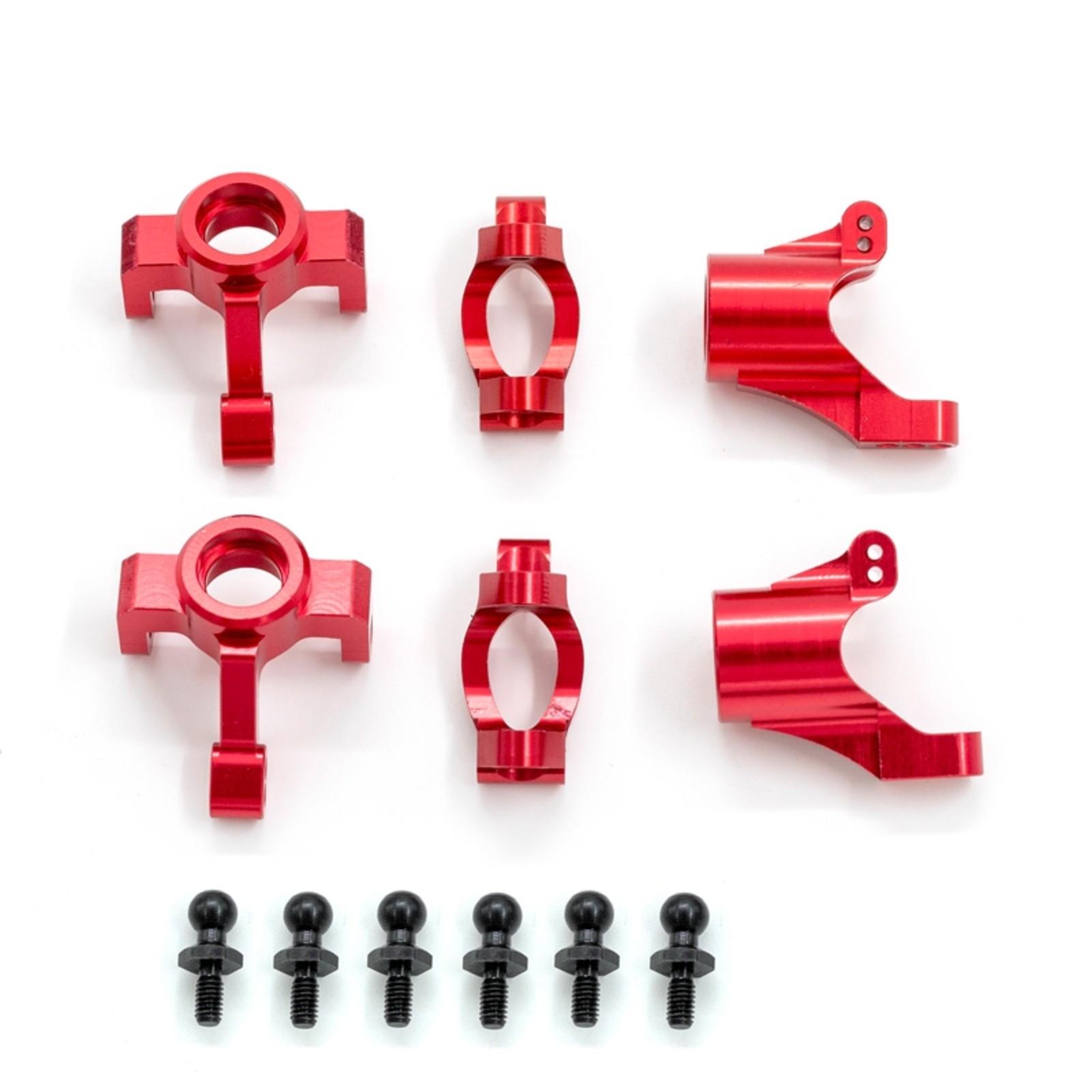 

Алюминиевые роликовые блоки C-ступицы, поворотный блок рулевого управления, суппорты поворотных кулаков, комплект замены для TRAX4 красный