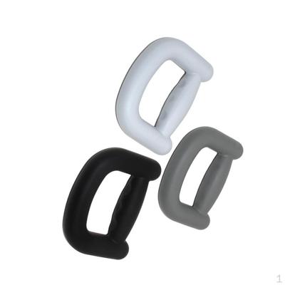3Pcs Strengthener Silicone Ring Shped per,Grip , Finger Strengthener,Wrist Forearm Hand Exerciser