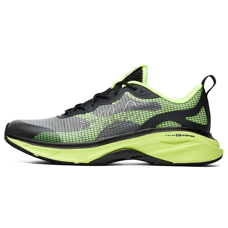 

New FILA Athletics Low Top Running Shoes Men s Black Green A12M112203FBS 39