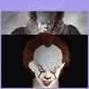 Máscara de Látex Auténtica de Pennywise de Stephen King Perfecta Para Halloween Eventos de Cosplay