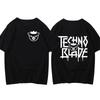 Hand Tour Technoblade Casual Cartoon Graphic T-shirts Men Women Harajuku Vintage Summer Short Sleeve Shirt Streetwear Tops Tee