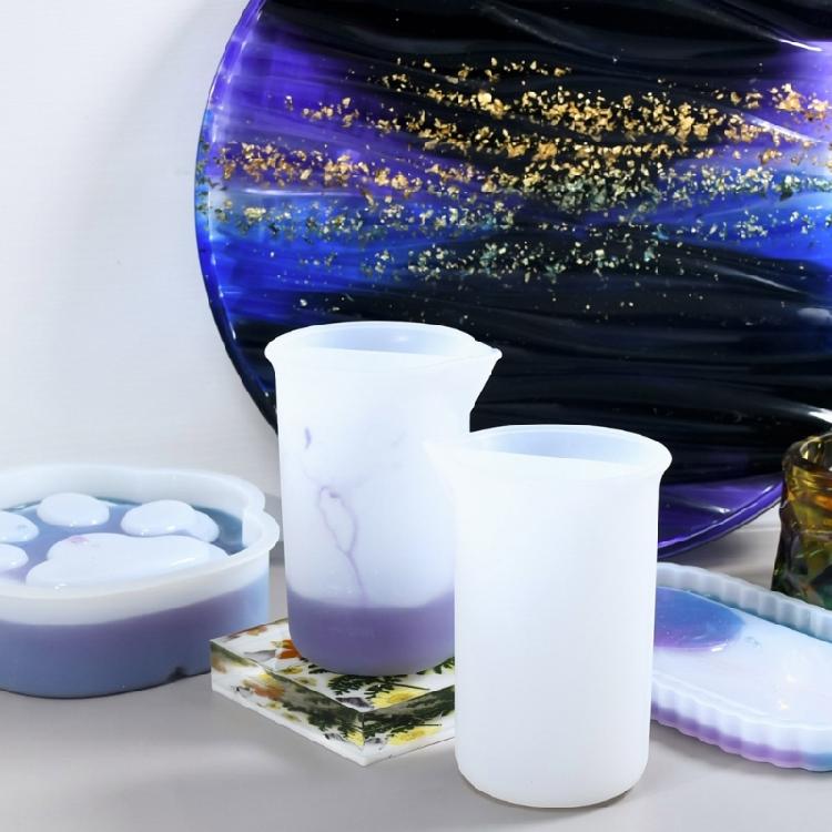 Multipurpose 120ml Silicone Measuring Cups for Lab Experiments and Projects Heat Resistant and Easy To Cleaning