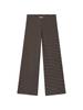 ASIF CALIE Stripe Star Wide Pants Black