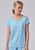 aM4559 WOMEN'S VISCOSE SKINNY PAJAMA T-SHIRT 38