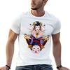 The Cricket and The Geisha T-Shirt Cotton T Shirts Man 100% Funny T Shirts Dark Humor T-Shirt