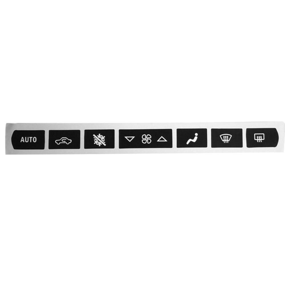 

New For 2005-2013 Corvette C6 A/C Climate Control Buttons Repair Decals Stickers Set