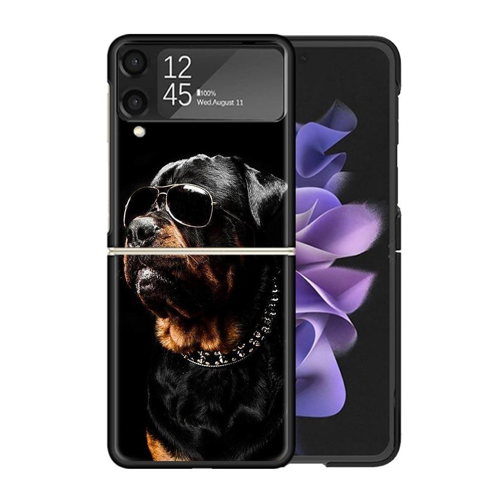

Rottweiler Dog Cases For Samsung Galaxy Z Flip 4 5 6 7 3 Z Flip7 Flip6 Flip4 Flip5 Flip3 5G Hard Shockproof Fundas Cover Galaxy Samsung Z Flip 5