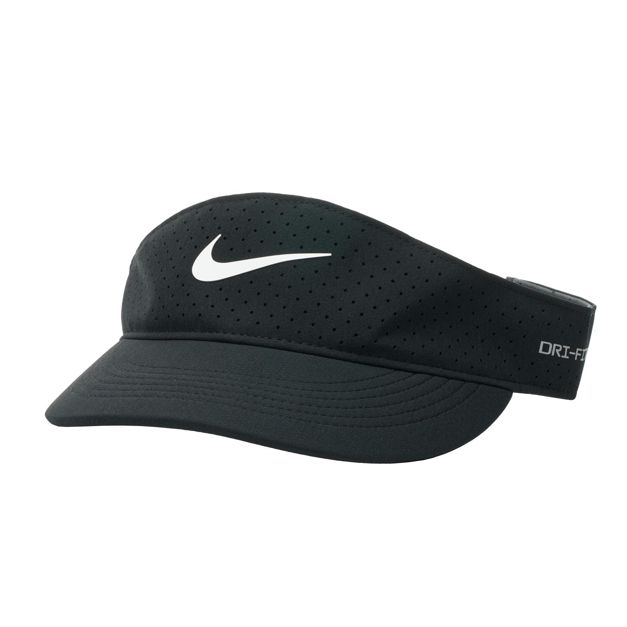 

Nike Классическая полиэстеровая шляпа от солнца с логотипом, унисекс, черная FB6443-010 M/L
