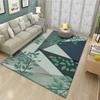 Modern Minimalist Geometric Triangle Area Rug Living Room Bedroom Office Non-Slip Floor Mat Washable