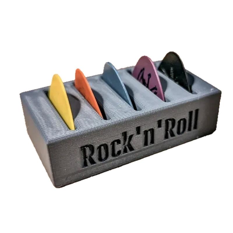 

Durable Pick Holder Storage Case Organizers Efficient Guitar Pick Accessory Organizers Holds Multiple Picks 1