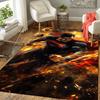 Super Hero Tech Style Area Rug Soft Non-Slip Durable Floor Mat for Bedroom Living Room Decor