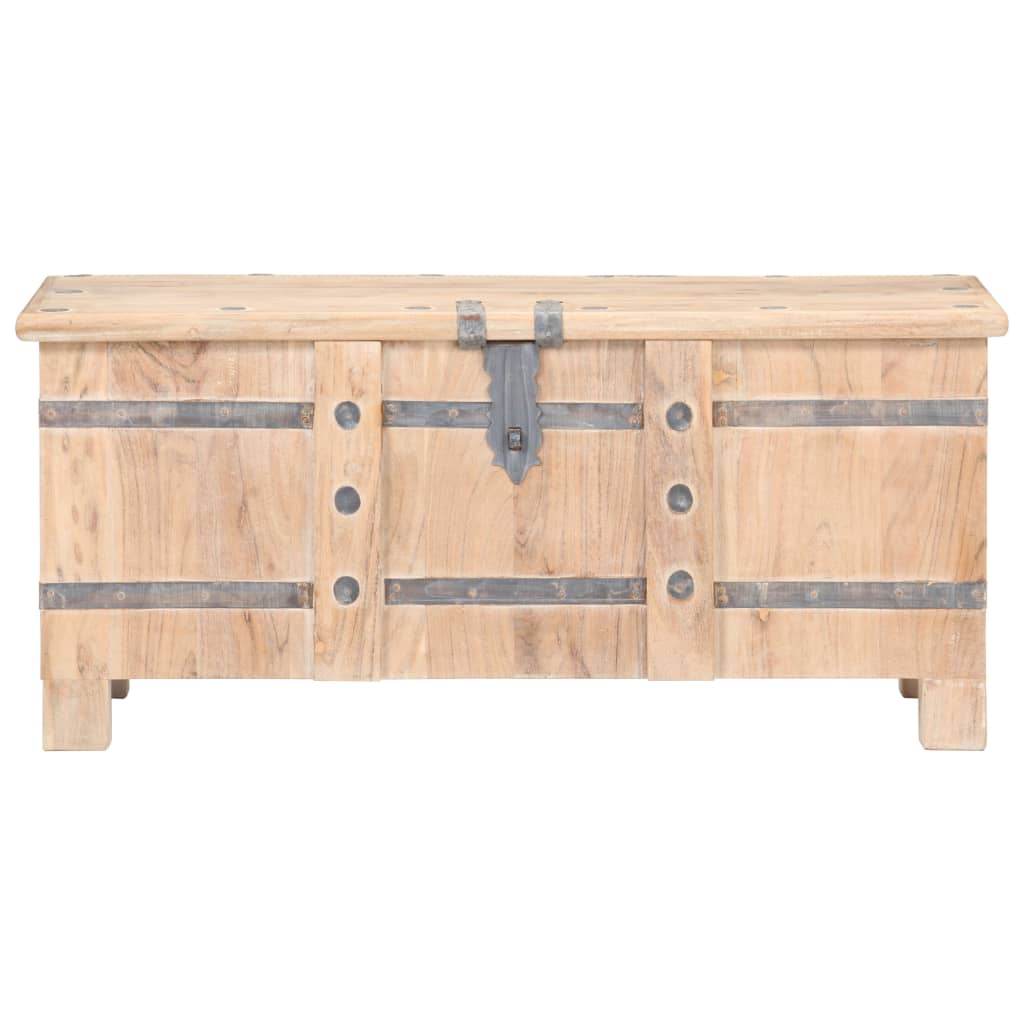 Storage Chest 90x40x40 cm Solid Acacia Wood