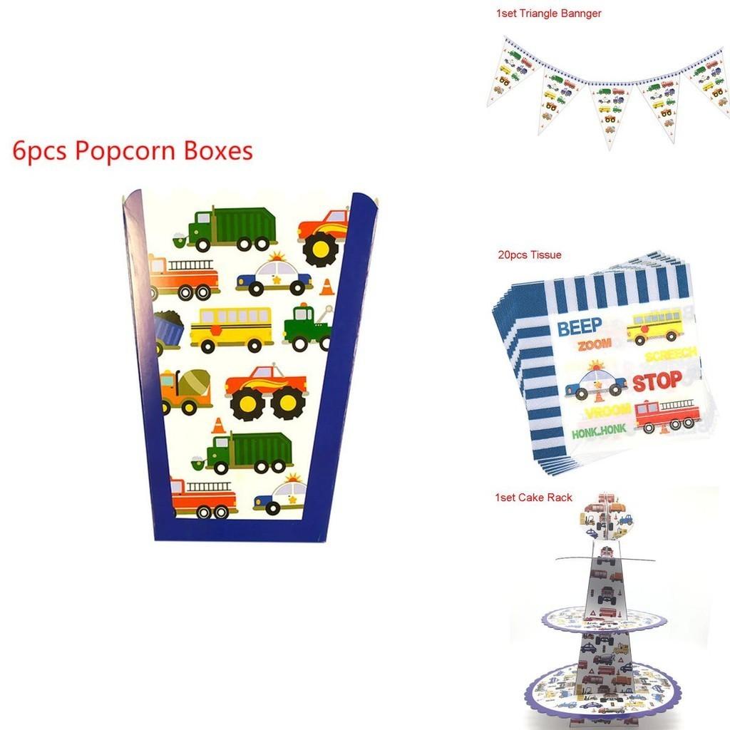 Engineering Car Party Tableware For Fun-filled Birthday Parties**