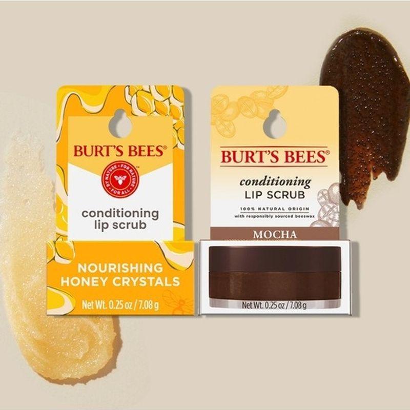BURT’S BEES Conditioning Lip Scrub 7g (Choose 1) Selection-Lip Scrub_Mocha