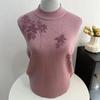 Plus Velvet Thick Sweater Mother Extra-thick One-piece Velvet Knitted Bottoming Shirt Warm Knitted Top Women