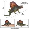 Children's Jurassic Dinosaur Toys: Gigantosaurus & Tyrannosaurus Rex Models