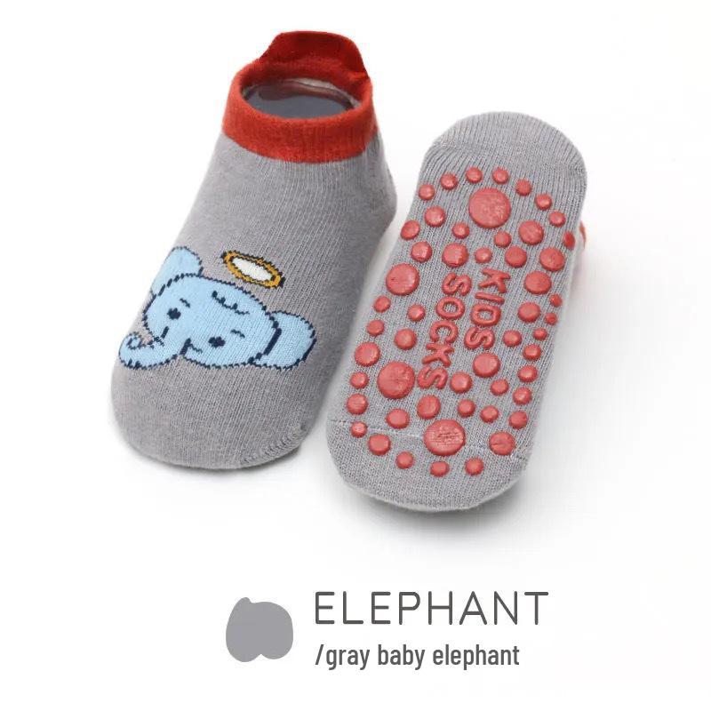 Baby Non-Slip Cotton Socks for Spring and Summer - Toddler Trampoline Socks for Boys and Girls.