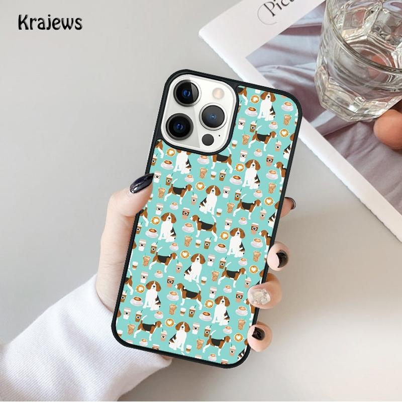 

Beagle Dog Phone Case For iPhone 17 Air 16 15 14 Max Plus 11 12 13 Pro Max Phone Cover coque iPhone 13