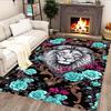 Lion Family In The Forest for Living Room Rug, BedRoom Rug, Study Room Rug, Hallway Decoration, Perfect for Home Decoration or Holiday Gifts