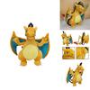 Cute Cartoon Backpack With Gengui And Charizard For Kids, Plush Toy Bag For Kindergarten