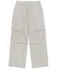 VIVASTUDIO Split Wide Cargo Pants [Light Beige]