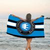 1pc Football Team (74) Beach Towel, Beach and Seaside Swimming Pool Equipment, Fashion Pattern, Rectangular, Travel Essentials