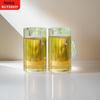 Buydeem Double-Walled Borosilicate Glass L-Cup Set