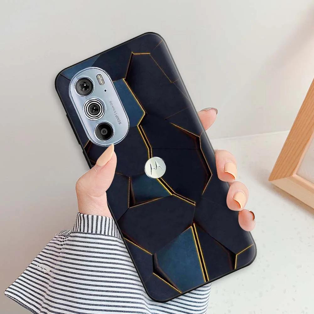For Moto Edge 30 Pro Case Cover Edge30 Matte Silicone Case for Motorola Moto Edge 30 30Pro Fashion TPU Protective Back Cover