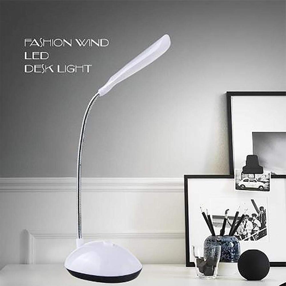 LED Desk Lamp 360 Degrees  Rotating Reading Light Portable Eye Protective Table Lamp