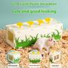 Removable Felt Flower Tunnel Hide Nest Hamster Passage Sugar Glider Hamster Golden Bear Pet Toy Indoor Small Pets Supplies