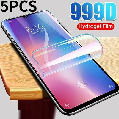 5 SZTUK Pełnokrzywy Folia Hydrożelowa Ochronna na Ekran Dla VIVO V60 V60E V50 V50E V40 V30 V30E V29 V29E V27 V27E V25 V25E V21FE Ultra X80 X70 X60 V20 Pro