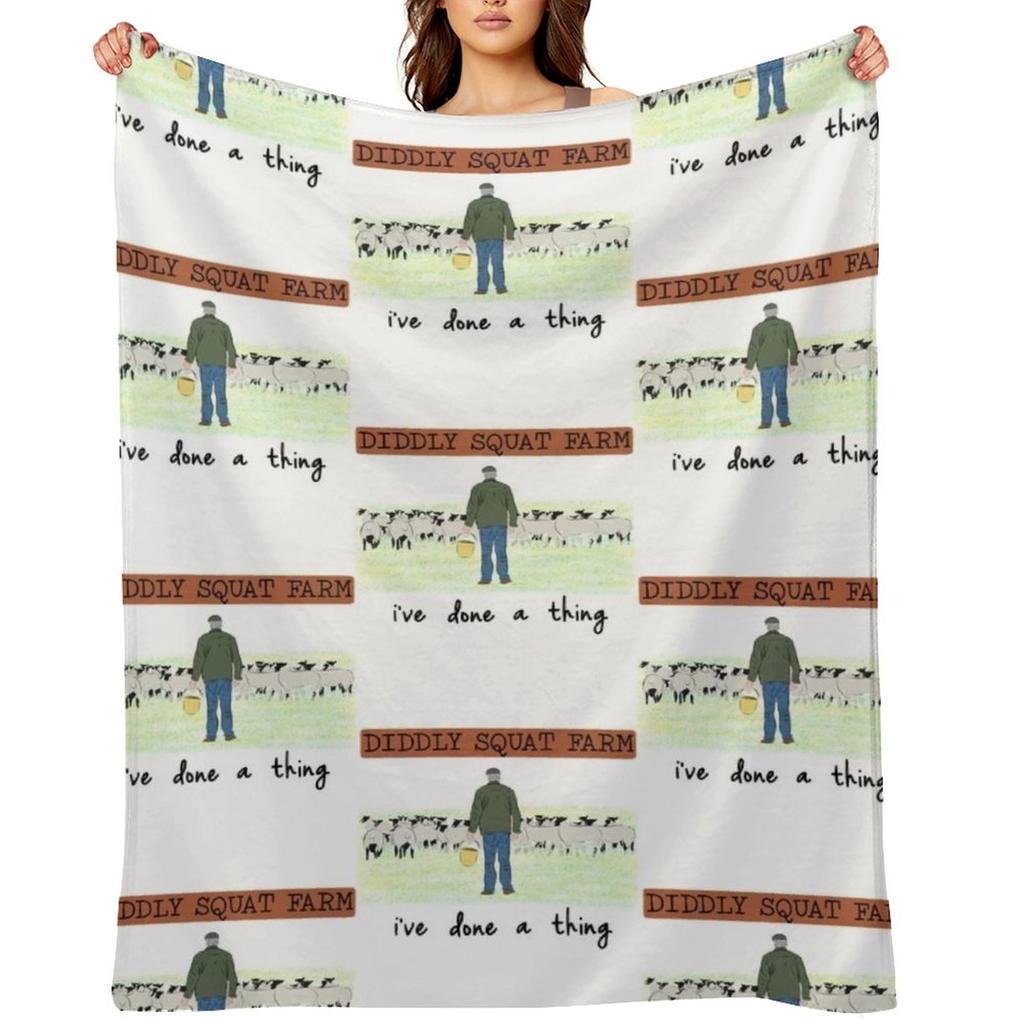 Farmer Jeremy Throw Blanket Plaid manga Decorative Sofa Large Blankets