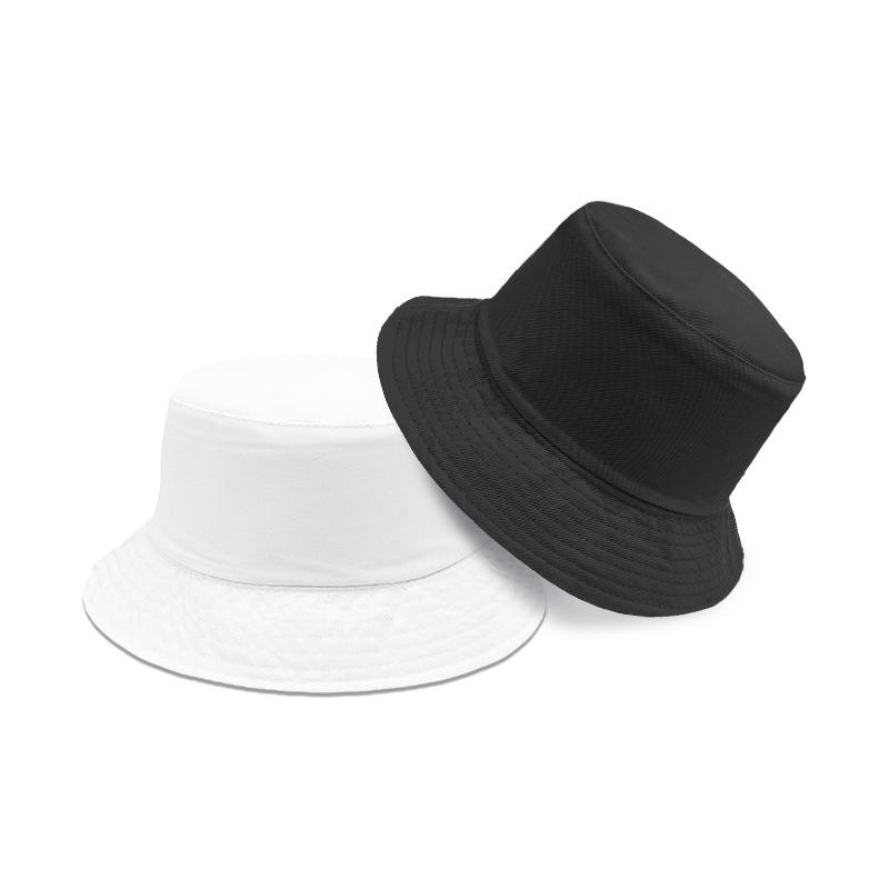 

Стиль родитель-ребенок Двусторонняя шляпа рыбака Универсальная однотонная легкая шляпа-панама Защищающая лицо от солнца маленькая шляпа от солнца для улицы M Adult (56~ 58CM)