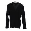 Rene Boutique Long Sleeve Wool Knit Cardigan 9 Black Women Used