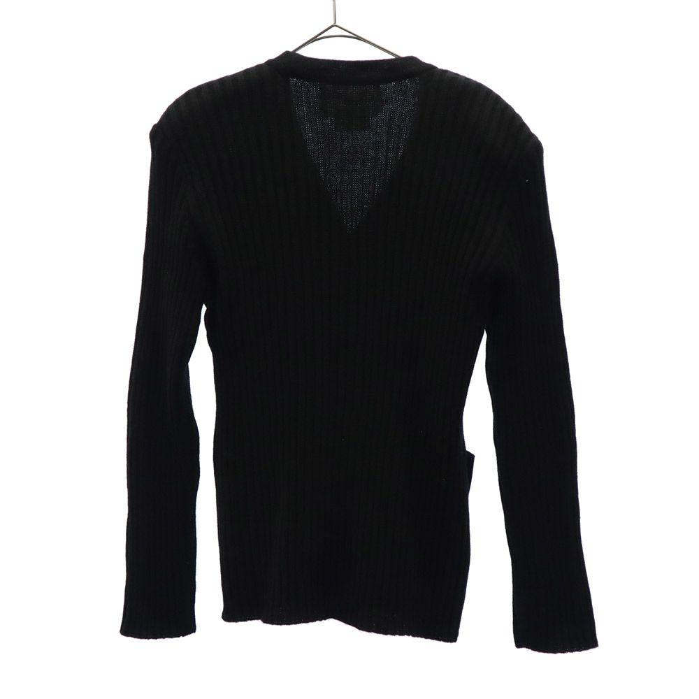 Rene boutique Long sleeve Wool knit cardigan 9 black Women Used