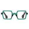 Square Computer Reading Glasses Frame Fashion Europe&America Anti-Blue Light Presbyopia Eyeglasses  0+1.0+1.5+2.0+2.5...+4.0