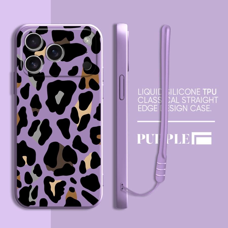 Phone Cover Case for Apple iPhone 17 Pro Max 12 Plus 16 11 XS XR 7 8 Air 15 13 Mini Leopard Art