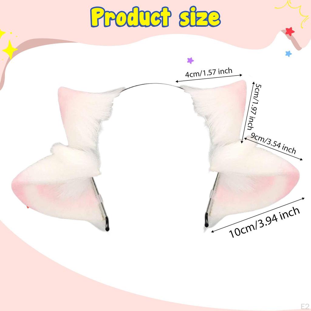 Lamb Ears Headband Adorable Gift Funny Headwear for Masquerade Birthday Carnival