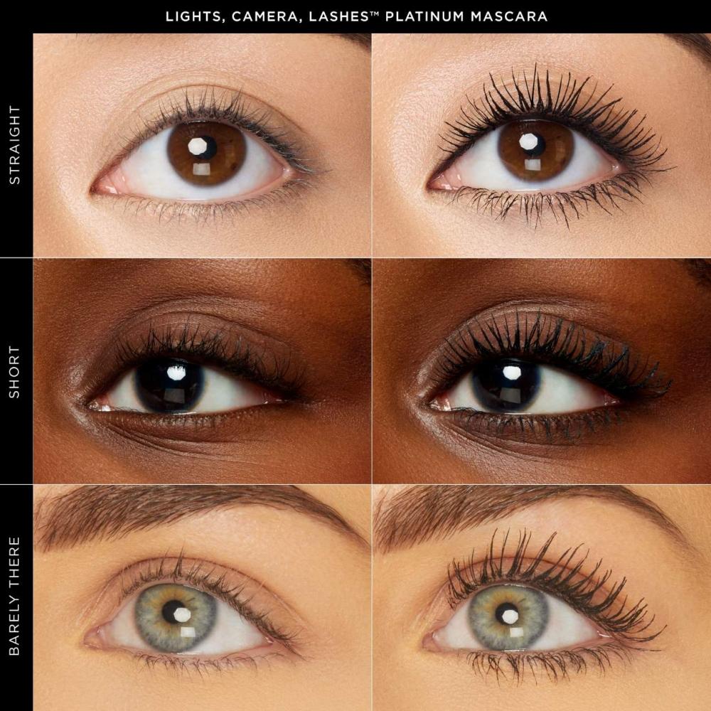 Tarte Lights  Camera  Lashes  4 In 1 volumizIng   conditionIng platInum Mascara 0.31 Oz   9 Ml Black