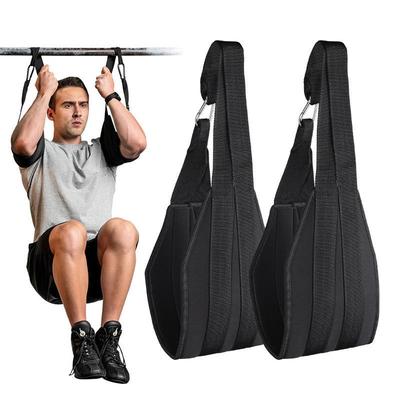 Hoge Kwaliteit Comfortabele Fitness Suspension Buikband Haaksluiting Kernkrachttraining Pull Rod Zwart Fitness Accessoire
