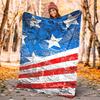 1pc American flag blanket, al season lightweigh Poster blanket home office outdoor nap multifunc Poster blanketional blanket