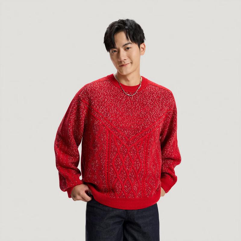 Adidas Originals Unisex Loose-Fit Knit Sweater S