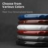 Suitable for Suzuki Carbon Fiber Texture Steering Wheel Cover Snap-On Wave-Shaped Sports Design Protective Case Alto S-Presso Celerio Ignis Swift
