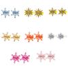 Snowflake Hair Clip Alloy Hairpin with Snowflakes Shape Comfortable Hairpiece for Christmas Party Styling Accesories