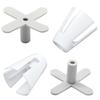 4 PCS/Set Sewing Machine Thread Spool Bracket Locking Pad And Coil Claw For Sewing Machine Thread Stand Coil Fixing Accessories