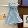 Quick Drying Dog Bath Robe Thickened Hooded Bath Towel Dog Clothes Cloak Pet Bathrobes  Pet Bathing