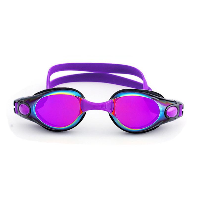 Swimming Goggles For Men Women Anti-Fog Uv Prescription Waterproof Silicone Adjust Swim Pool Eyewear Adults Kids Diving Glasses