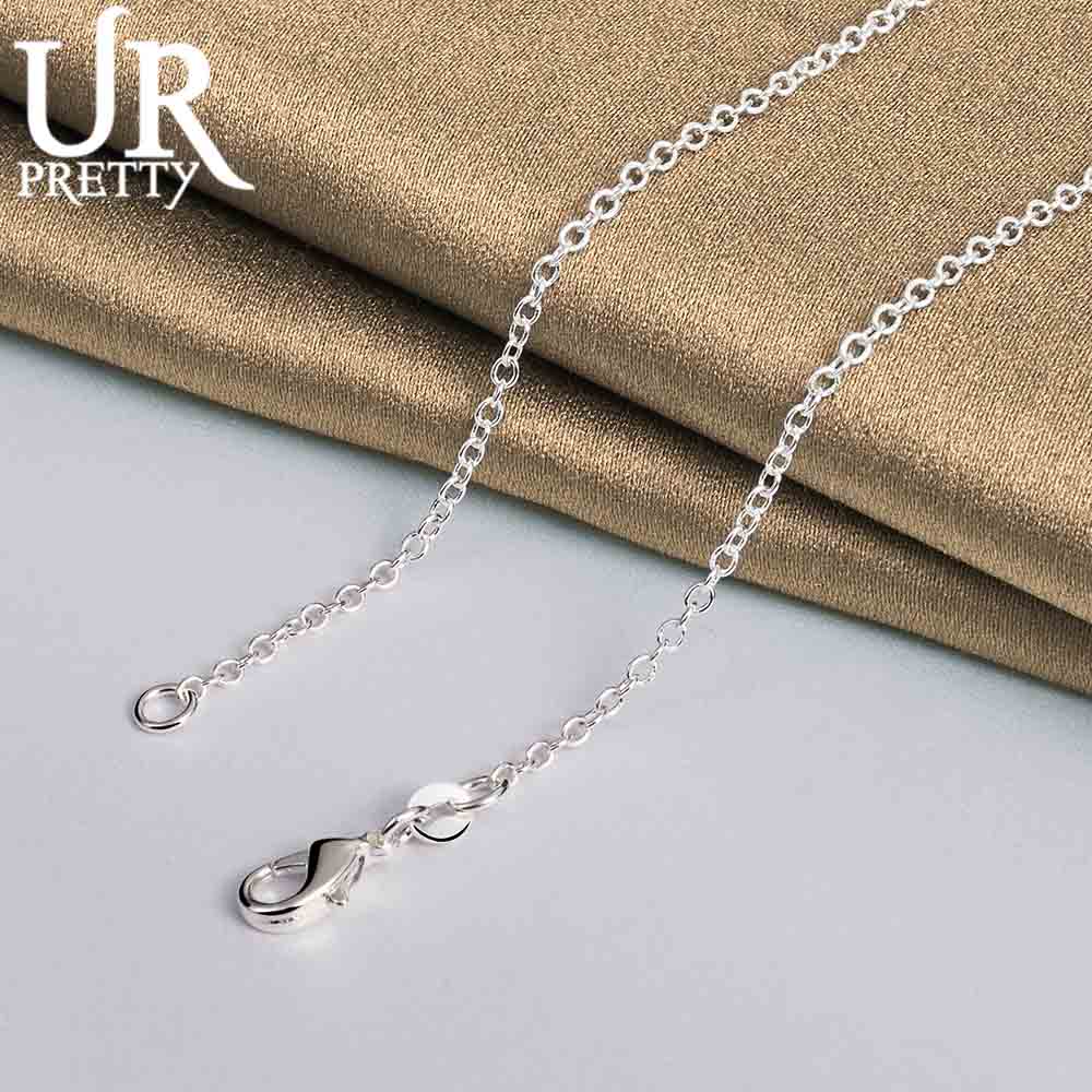 925 Sterling Silver Five Heart Necklace Fashion Wedding Jewelry